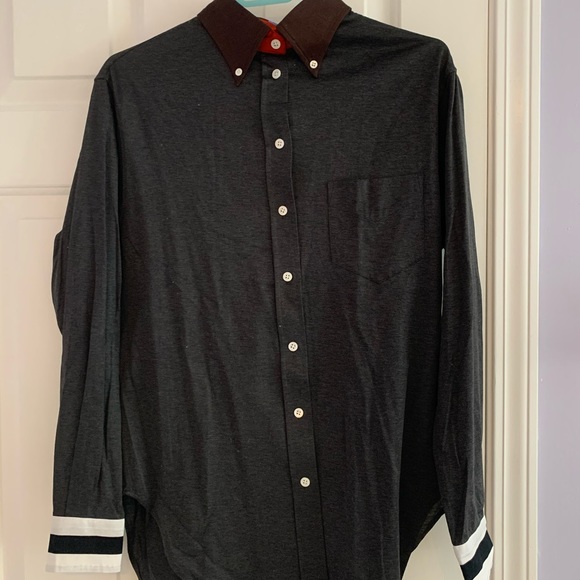 Button-Down Shirt Block Colors - Picture 2 of 3